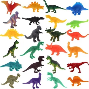 Dinosaur Toys for Kids 3-5, Mini Dinosaurs Figures, Plastic Toys Cupcake Fillers - Picture 1 of 12