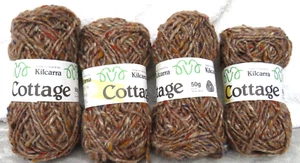 Kilcarra Cottage Pure New Wool Yarn Tan-Muli #3616 Dye 313 made in Ireland - Picture 1 of 8