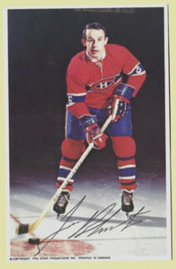 1970's JIM ROBERTS Montreal Canadiens Postcard