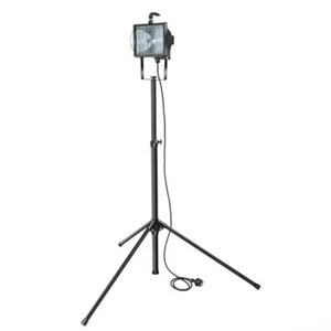 Connexion Tripod Worklight 500W 240V 13A - Outdoor FloodLight with Metal Stand - Picture 1 of 5