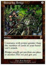 MtG x1 Ensnaring Bridge 7th Edition - Magic the Gathering Rare Card - MP