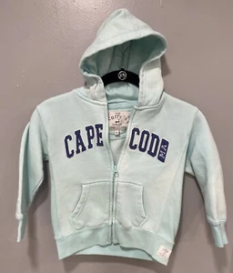 Cape Cod By Cuffy’s 4T Aqua Blue full zip hoodie Vacation On Cape Cool Nights - Picture 1 of 12