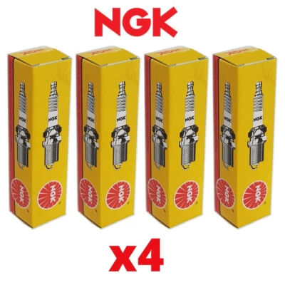 4x NGK Spark Plugs for LOTUS EXIGE 1.8 00->08 SCC Nickel - Image 1 of 2
