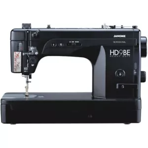 Janome HD9BE Vintage Black Heavy Duty Sewing Machine with Bonus Kit - Picture 1 of 4
