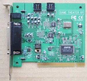 Hercules Game Theater XP Rev.D1 Crystal CS4630-CM PCI - Bild 1 von 3