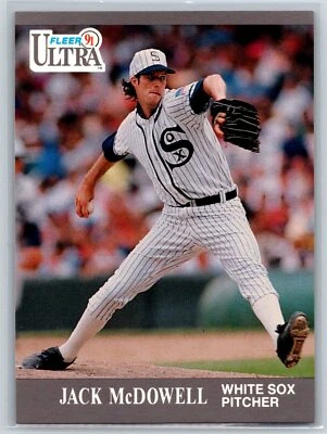 1991 Fleer Ultra Jack McDowell Chicago White Sox #78 - Image 1 of 2
