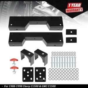 Kit abatible y soporte trasero abatible para 88-98 Chevy Silverado C1500 GMC Sierra muesca C - Imagen 1 de 7