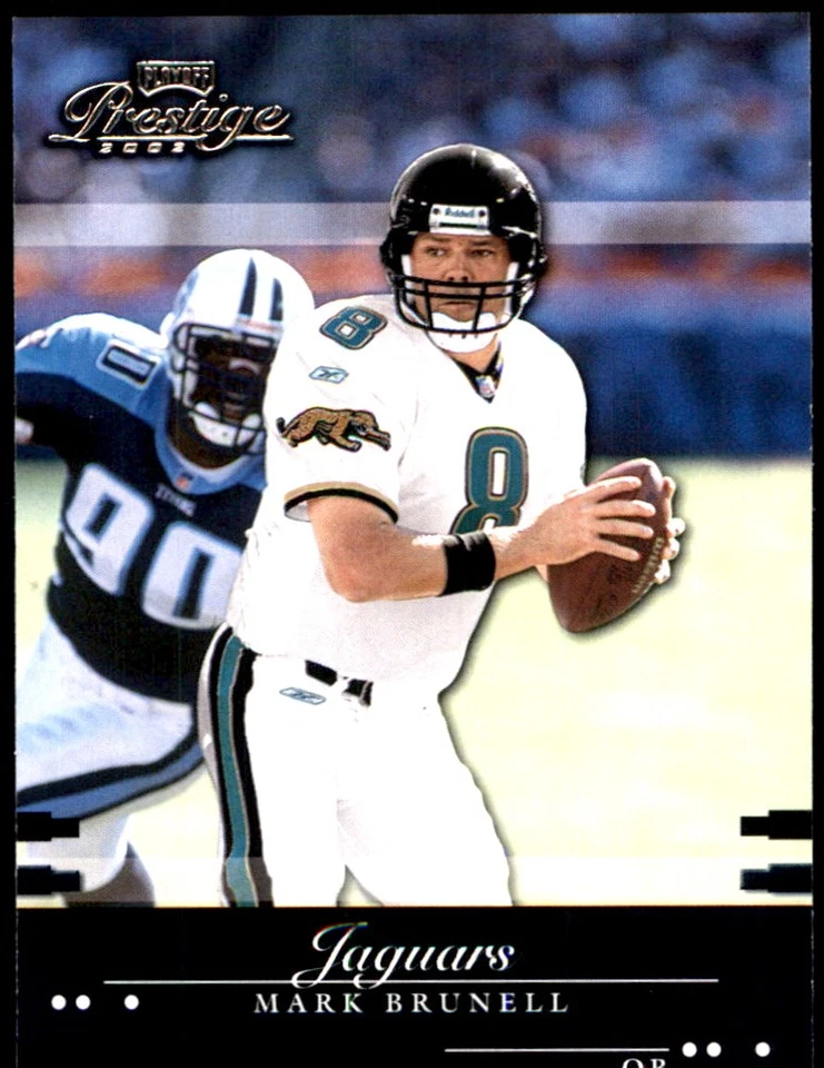 Mark Brunell 2002 Playoff Prestige #66 Jaguars NFL READ FREE SHIP AutographDen - Image 1 of 2