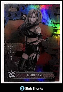 2025 Topps Chrome WWE X Cactus Jack #19 Kairi Sane Refractor - Imagen 1 de 2