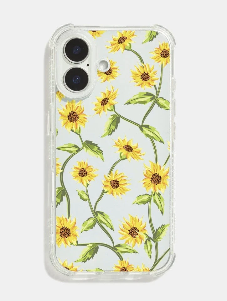 Sunflower Vine Shock iPhone Case - Image 1 of 1
