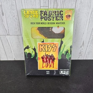 VINTAGE KISS STOFF POSTER 30X40 SAMMLERSTÜCK ROCKBAND - Bild 1 von 6