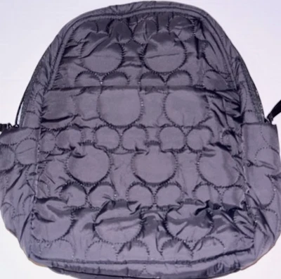 New Vera Bradley Disney Small Backpack Bag Mickey Mouse Ears Black Featherweight - Image 1 of 4