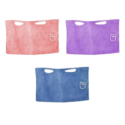 Plus Size Women's Wearable Shower Skirt, Soft Quick Drying Beauty Wrap Towel - Image 1 of 4