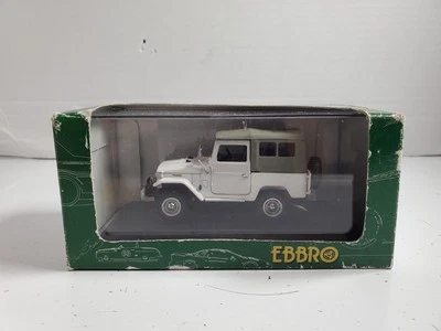 Ebbro Toyota Land Cruiser BJ40 White 1:43 Diecast Model - Imperfect Box/Case - Image 1 of 4