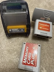 Memory Card Plus for Nintendo 64 Transfer Pak )tremorpak - Picture 1 of 5