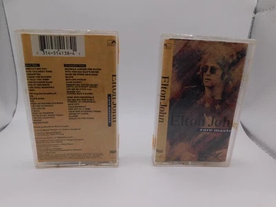 Elton John Rare Masters 2pc. Cassettes 1992 Polygram Records Testing Working - Image 1 of 4