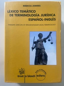 Léxico temático de terminología jurídica español-inglés (Themenlexikon Kurort - Bild 1 von 5