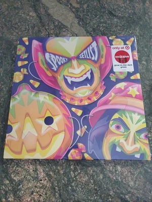 Spooky Setlist LP VA Glow In Dark GREEN Cramps Danny Elfman Lady Gaga Katy Perry - Image 1 of 4