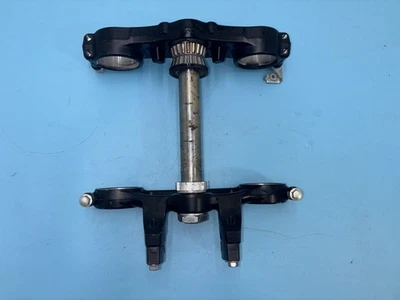 2009 09-13 Kawasaki KX85 KX100 Oem Triple Tree Clamps Steering Stem Head - Image 1 of 4