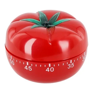 Countdown Timer for Cooking Tomato Shaped Mechanical Timer with Clear Alarm - Picture 1 of 24