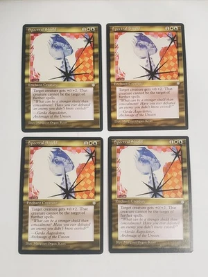MTG Playset 4x Spectral Shield (Ice Age/Gold/U) - BGM - Image 1 of 2