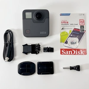 GoPro Fusion 360 Waterproof Camera Digital VR Spherical 5.2K HD Video Camcorder - Picture 1 of 6