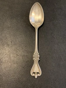 VINTAGE 5.5" TOWLE OLD COLONIAL FLUTED PATTERNED STERLING TEASPOON W MONO - Picture 1 of 7