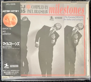 * MILESTONES: THE ESSENTIAL BEATS FOR BOHOS & SWINGERS (1992) * Japan * CD *obi* - Imagen 1 de 2