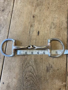 KK Sprenger Dynamic Ultra Aurigan Eggbutt Snaffle 5 1/2” - Picture 1 of 6