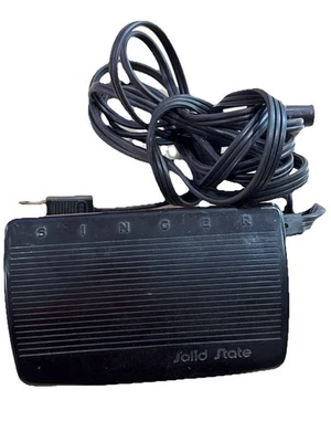 OG Singer CR508 Sewing Machine Foot Pedal Controller-2-prong-5 Pin Power Plug - Image 1 of 4