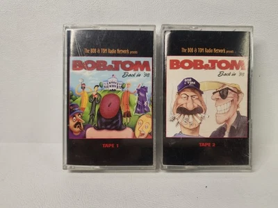 Bob and Tom Show Audio Cassettes Back in 98 Tapes 1 And 2 1998 Bob & Tom  - Image 1 of 4