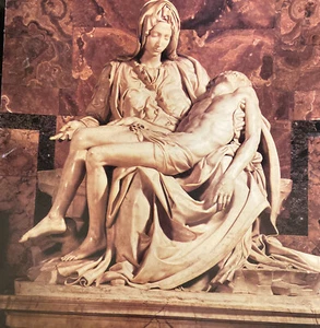 Raro Michelangelo La Pietà Basilica Roma 500+ Puzzle Italia Arti Graffiche FreeSh - Foto 1 di 6