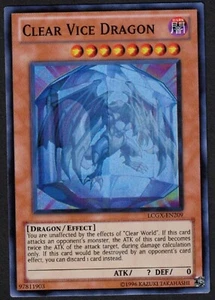 Yugioh Clear Vice Dragon LCGX-EN209 Super Rare Unlim - VLP - Bild 1 von 2