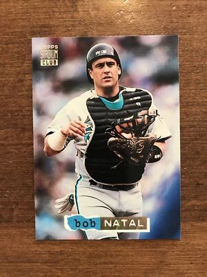 Bob Natal 1994 Topps Stadium Club Golden Rainbow #291 Florida Marlins - Image 1 of 2