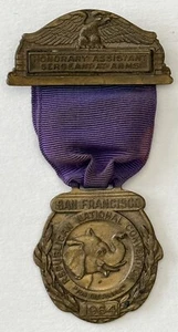 1964 Republican National Convention Sergeant At Arms Badge Barry Goldwater Medal - Bild 1 von 4
