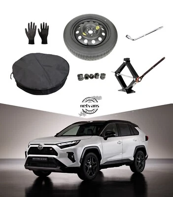 Ersatzrad Notrad 18" fur TOYOTA RAV4 mit Kit + Radbolzen 155/85R18 - Bild 1 von 4