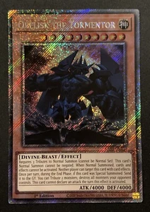 Obelisk the Tormentor - RA03-EN230 - Platimun Secret Rare - 1st Ed - YuGiOh - Picture 1 of 3