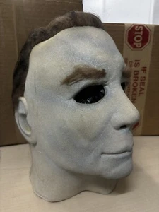 Vintage 2000s Michael Myers Halloween 1978 Overhead Adult Mask Falcon Int’l - Picture 1 of 15