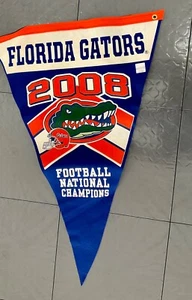 Florida Gators Football National Championship XL NCAA Pennant - Picture 1 of 1