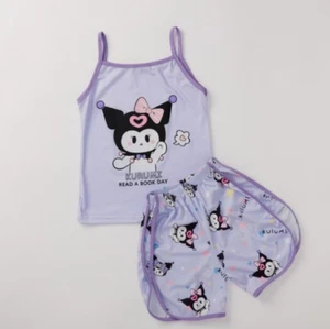 Sanrio summer cold indoor clothing pajamas 120 size 130 size Kuromi - Picture 1 of 6