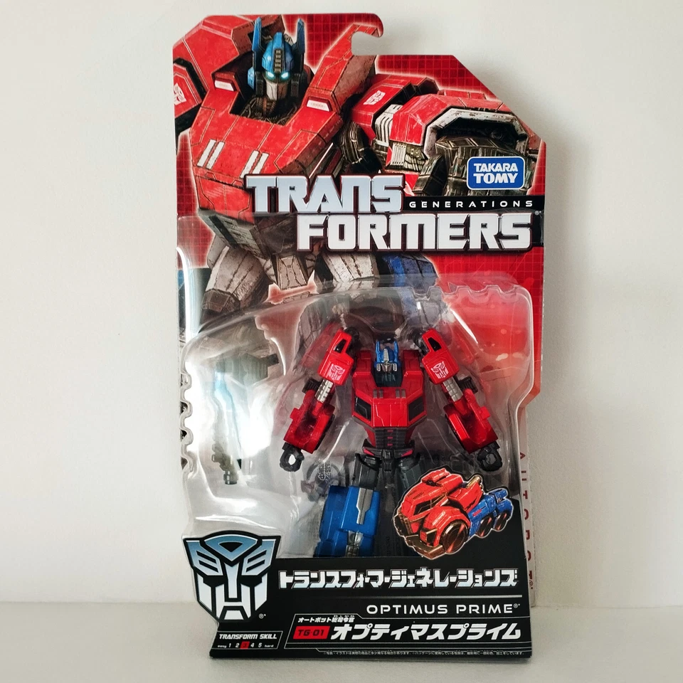 TRANSFORMERS FALL OF CYBERTRON FOC: TG 01 OPTIMUS PRIME (DELUXE CLASS) COMPLETE - Imagen 1 de 4