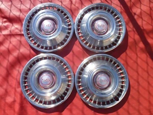 VINTAGE 1968-70 CHEVY II NOVA SUPER SPORT HUBCAPS WHEEL COVERS - Picture 1 of 7