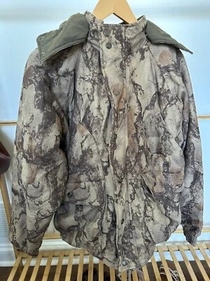 Vintage 90s Woolrich Natural Camo Vintage Hunting Jacket Outdoor Guide Sz48 Men - Image 1 of 4