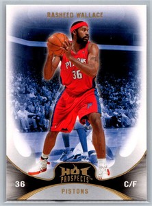 2008 Fleer Hot Prospects #84 Rasheed Wallace NM to MN