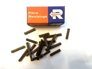 Caja Vintage Fibra Rawlplugs Talla No. 10 - 26 por caja - Nuevo stock antiguo - Imagen 1 de 4