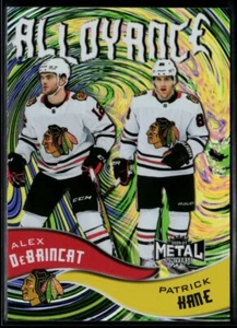 2020-21 Skybox Metal Universe Alloyance Patrick Kane/Alex DeBrincat #AL-15 - Picture 1 of 2