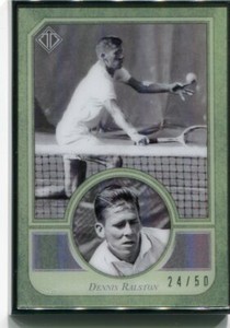 2020 TOPPS TRANSCENDENT TENNIS #/50 BASE CARD  DENNIS RALSTON NO. 33