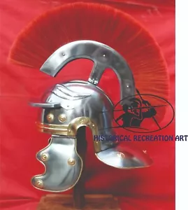 Roman Helmet With Crest - Picture 1 of 2