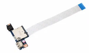 USB Karte Klinke AUDIO Board Card Reader für Lenovo G50-45 - 80E3 Flachkabel - Bild 1 von 1