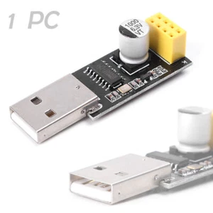 Wifi Adapter USB auf ESP8266 Serielles Modul TTL ESP-01 CH340G Entwicklungsboard - Bild 1 von 7